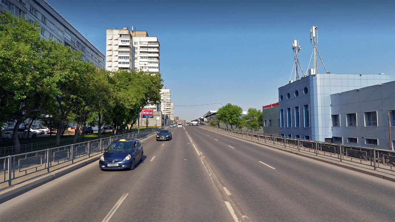 Улица Дубровинского в Красноярске