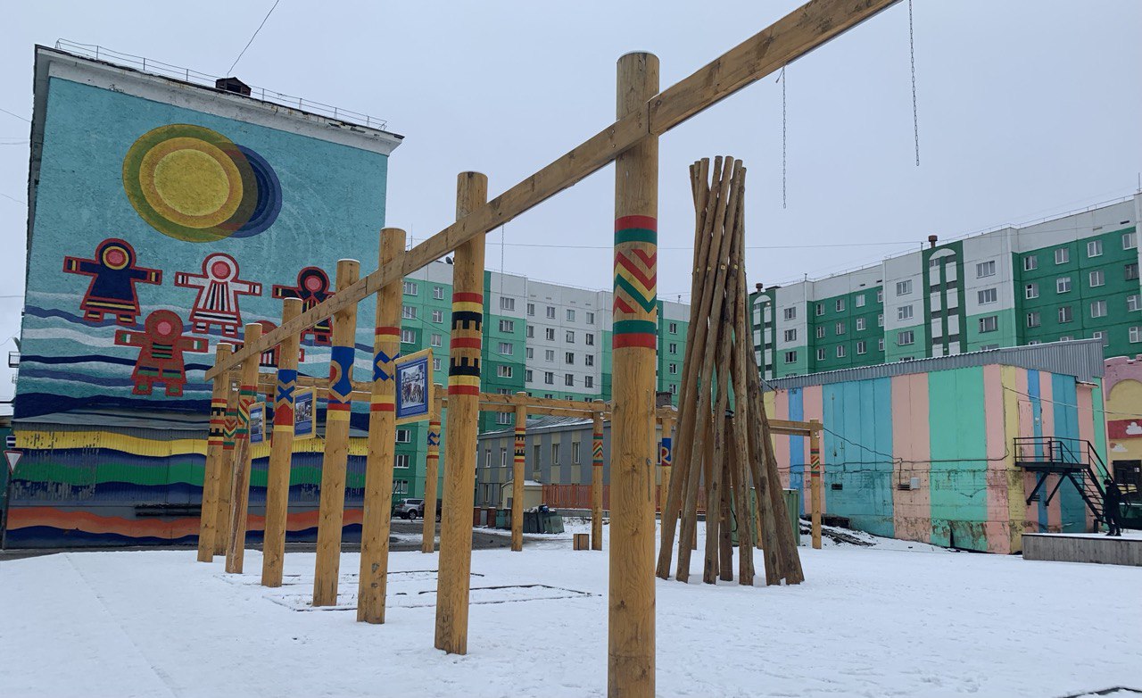 дома в Дудинке, северный город