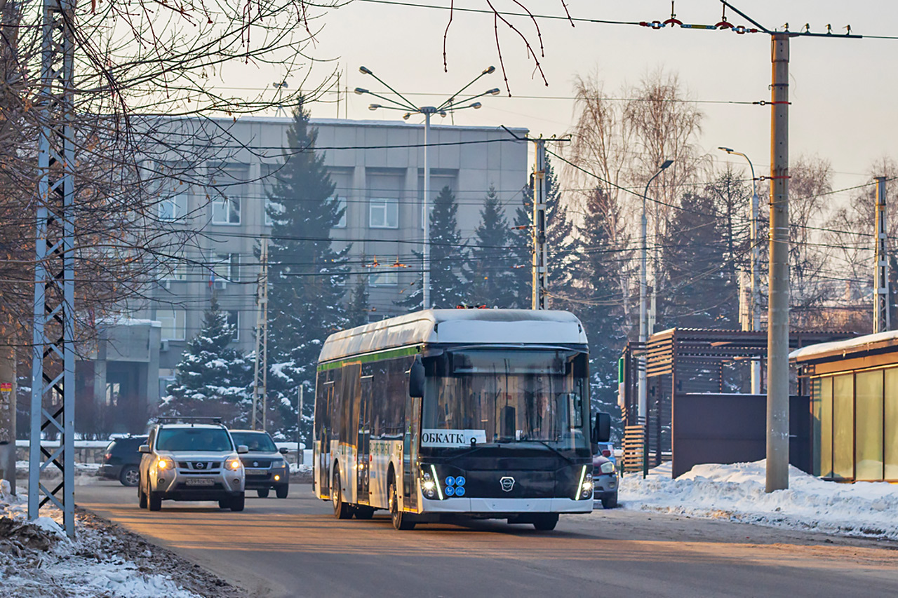Красноярские электробусы сейчас проходят обкатку