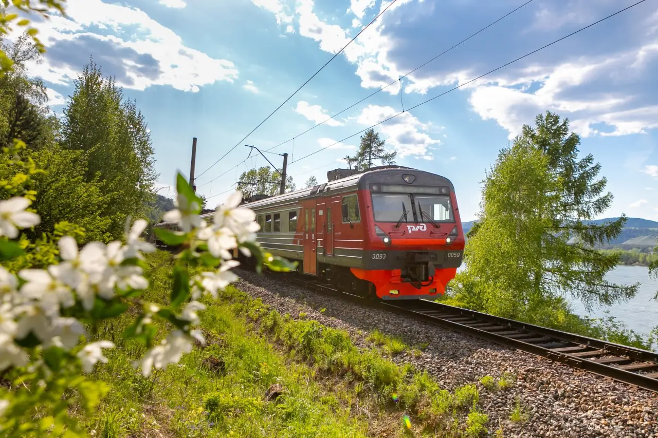 Электричка в Дивногорск