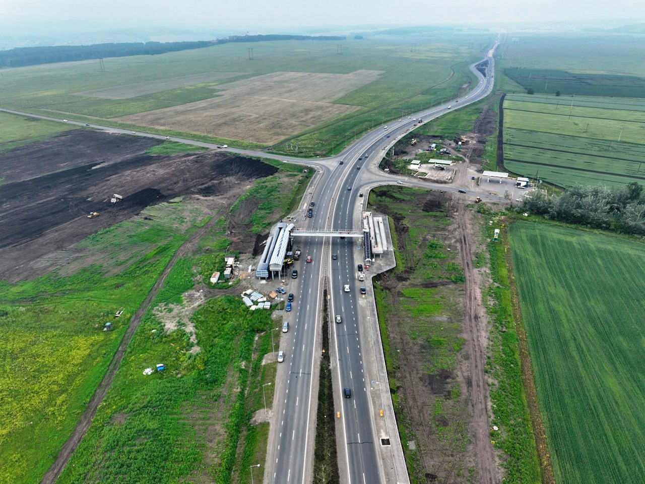 Дорожники «добивают» второй этап реконструкции трассы Красноярск – Элита