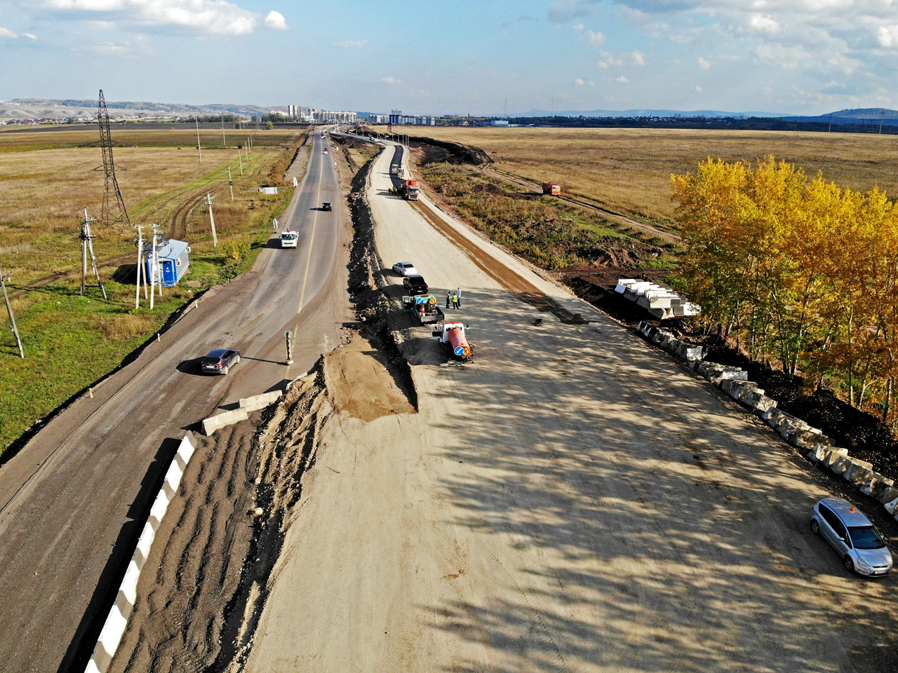 В 2024 году в Красноярском крае по нацпроектам построят школы и отремонтируют дороги