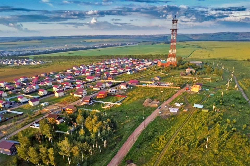 Коттеджный поселок под Емельяново в Красноярске