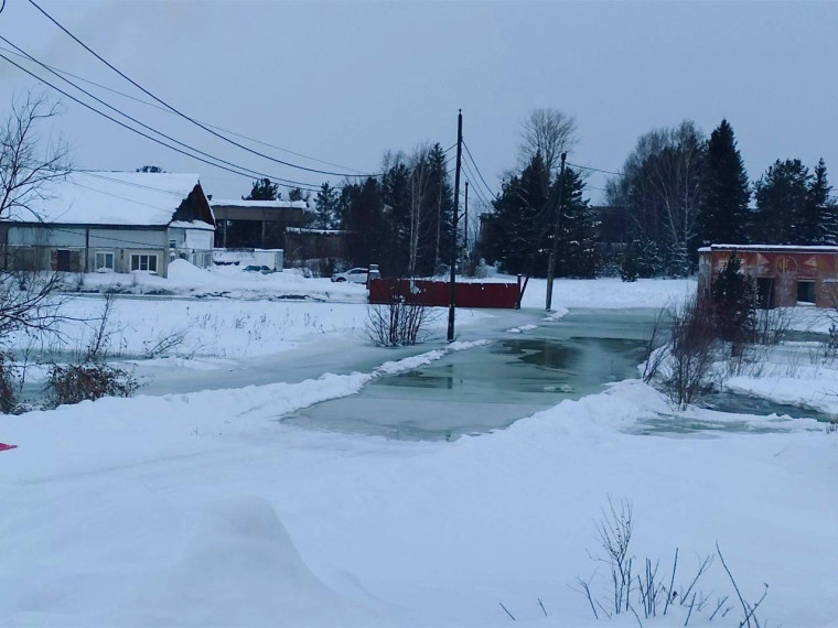 Вода подтопление Енисейск