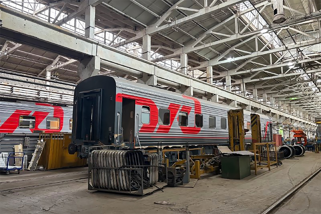 Электровагоноремонтный завод в Красноярске