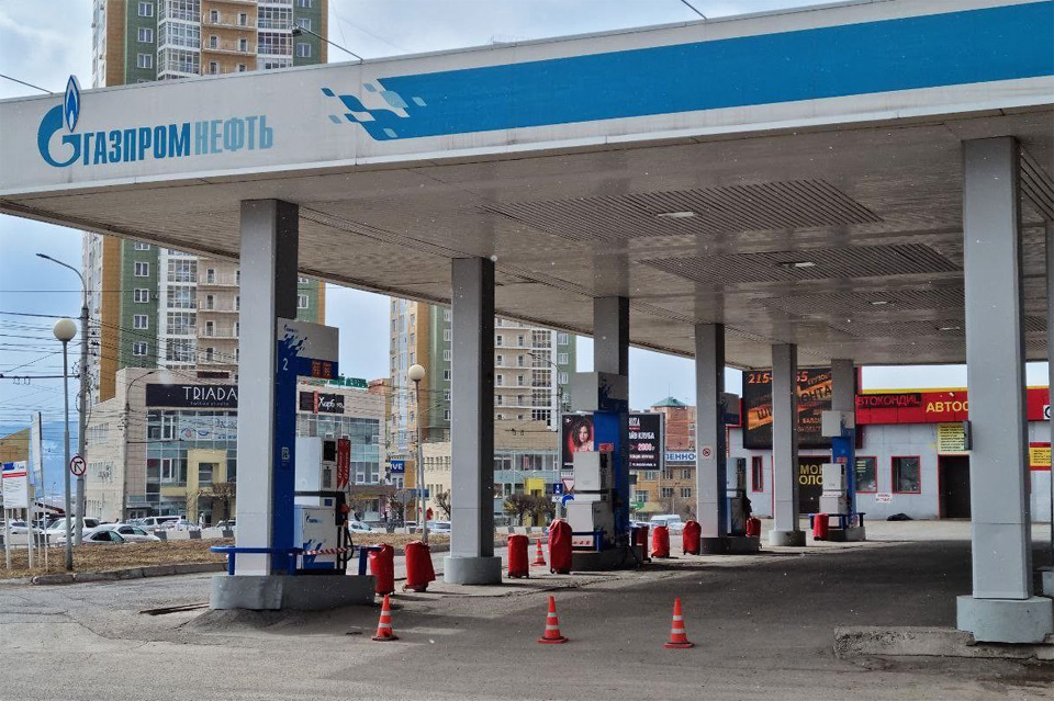 Заправка Газпромнефти в Красноярске