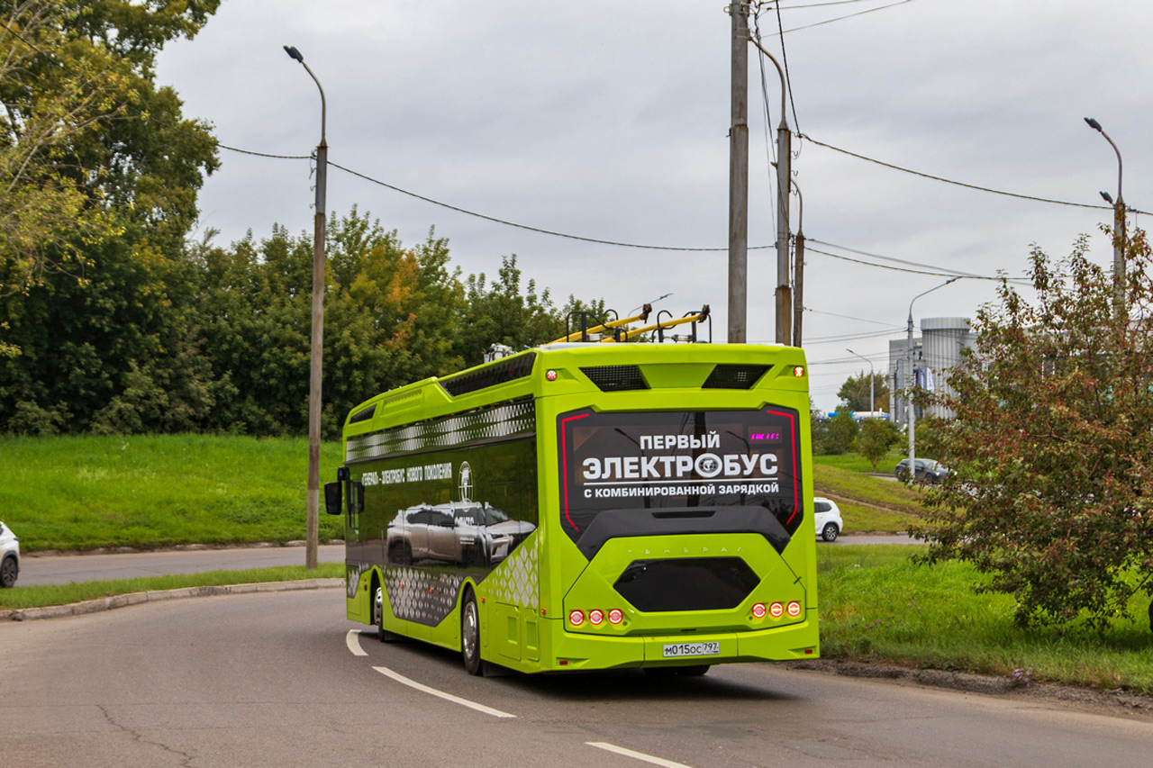 Электробус Генарал в Красноярске