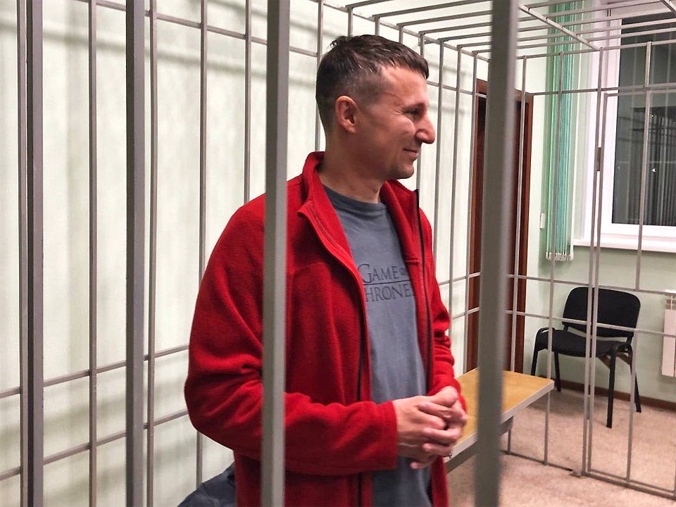 Александр Глисков в суде