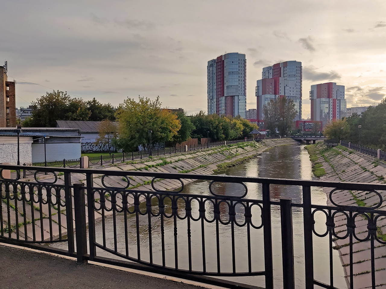 мост через Качу, набережная Качи
