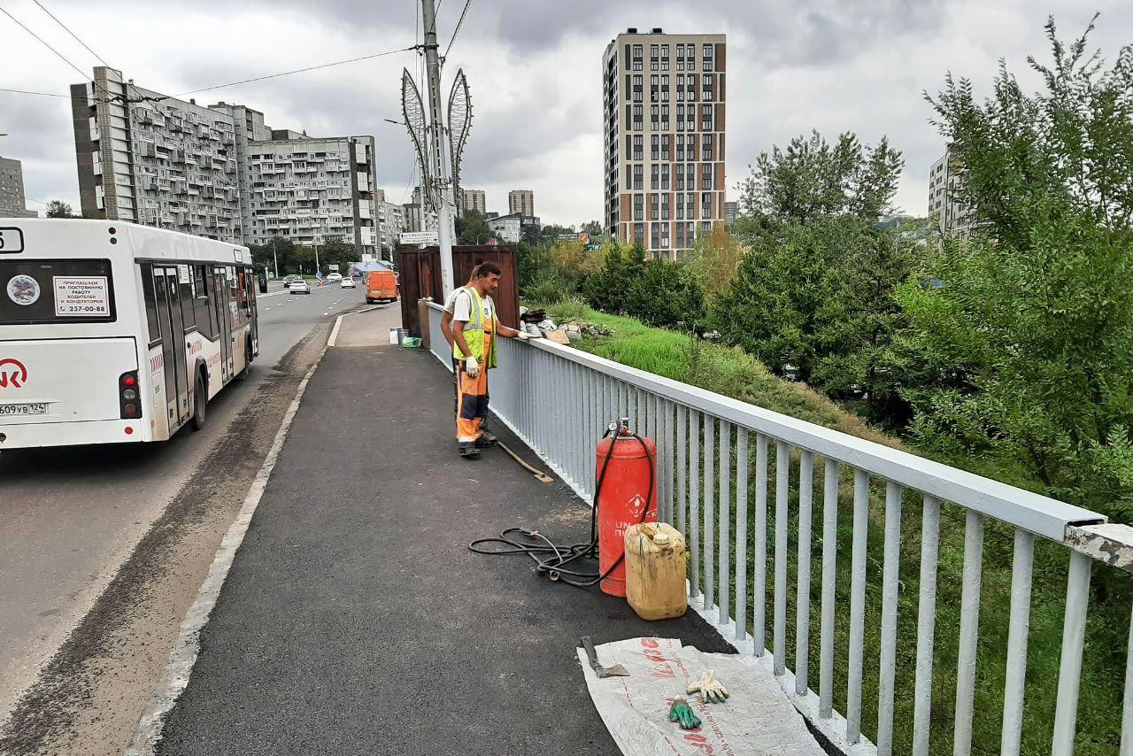 В Красноярске отремонтируют два моста через Качу