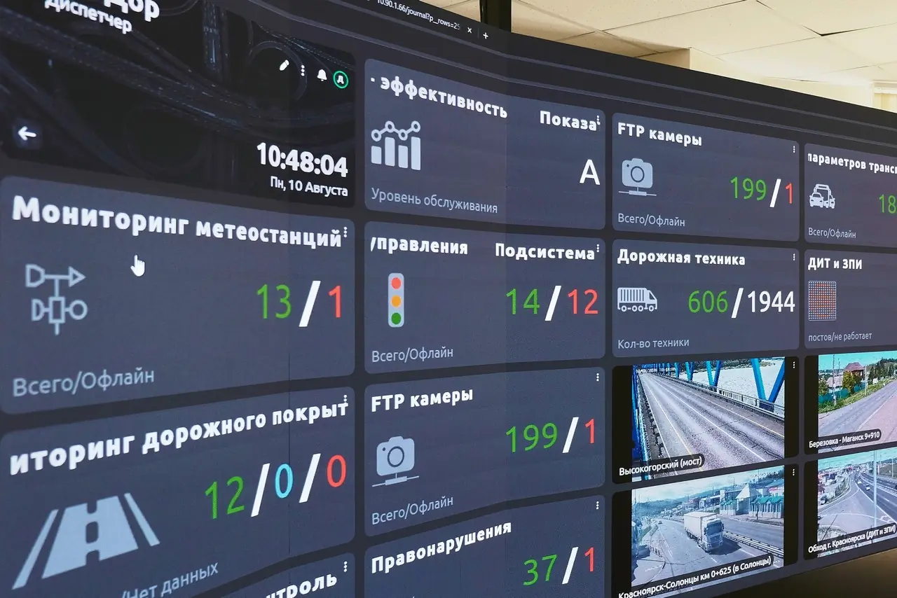 Система дорожного видеонаблюдения в Красноярске