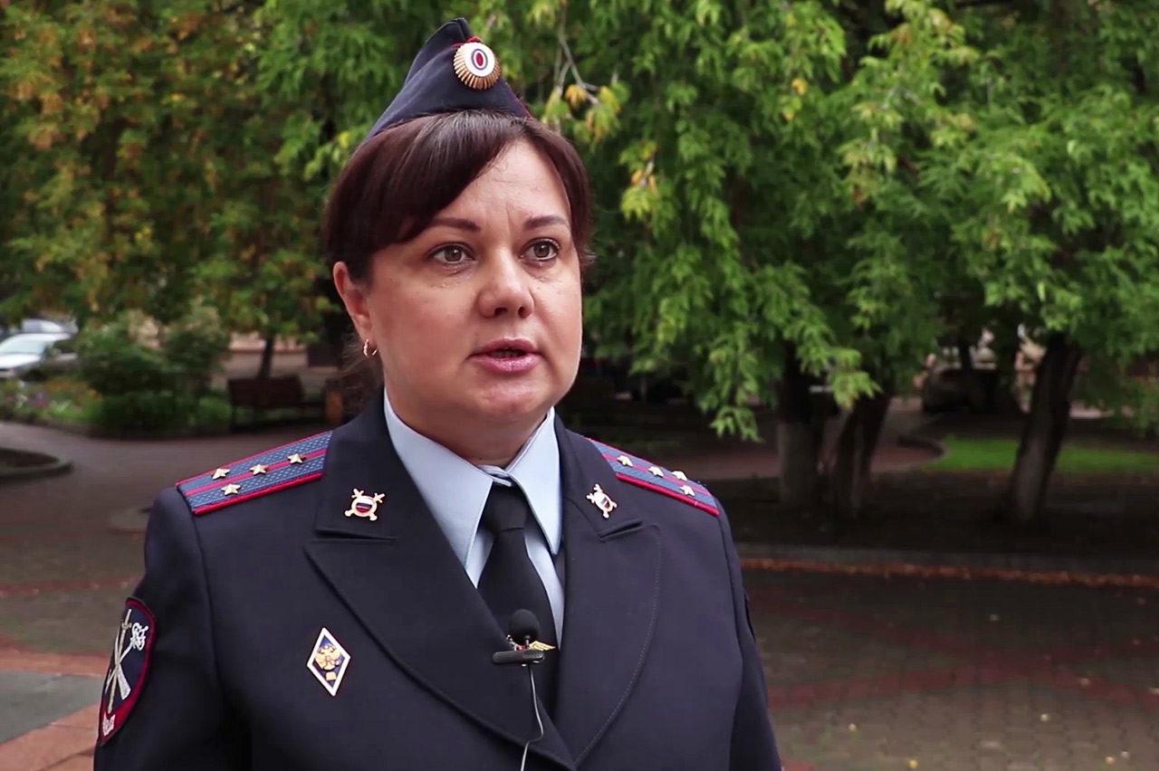 Капитан внутренней службы Марина Рыбакова
