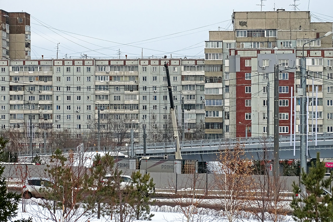 Стройка станции метро Улица Копылова в Красноярске