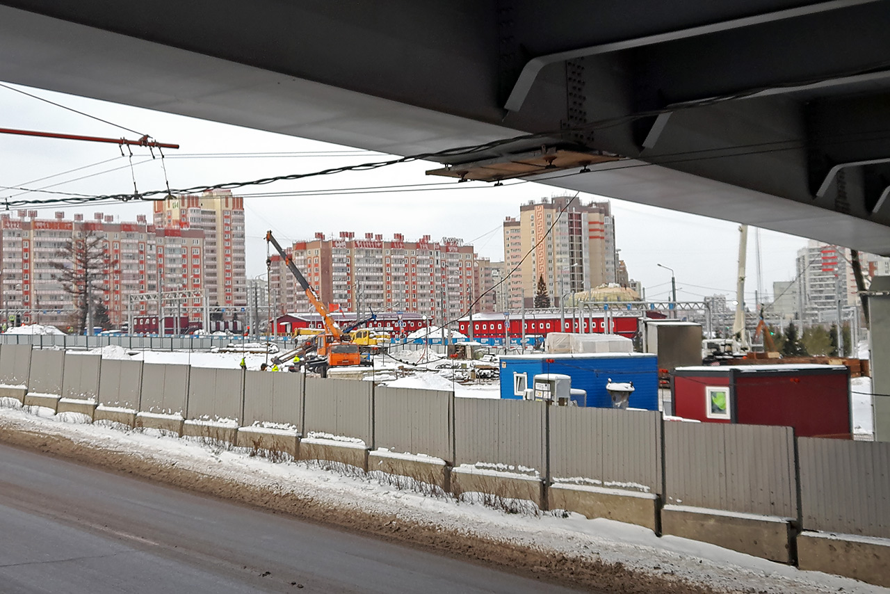 Входной вестибюль станции Улица Копылова будет расположен здесь