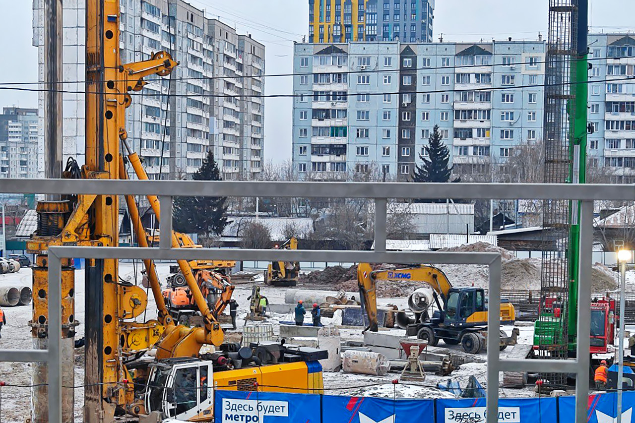 Сегодня на стройплощадке демонтажной камеры