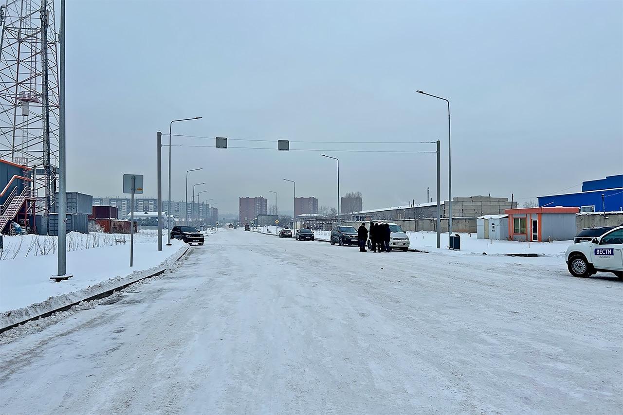 Обновленная улица Космонавтов в Красноярске