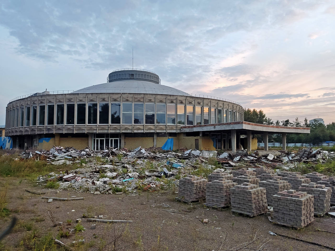 Красноярский цирк, ремонт