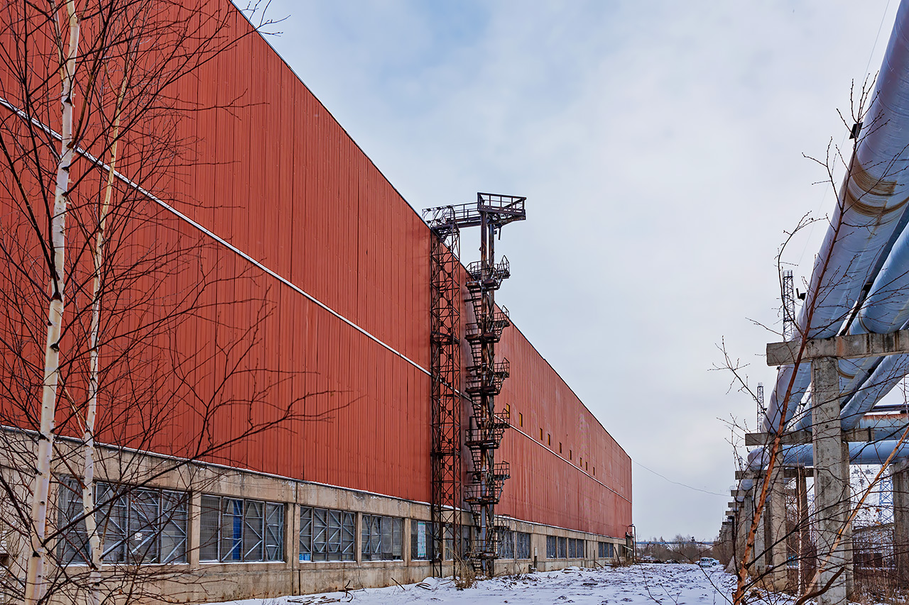 Крастяжмаш Красноярск корпус с сетями и трубами