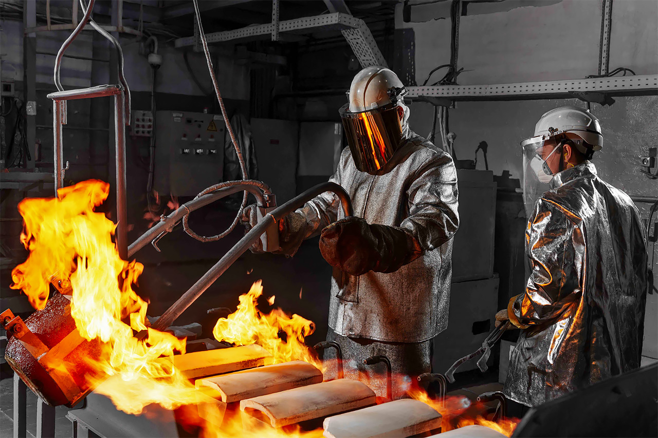 Производство на "Красцветмете"