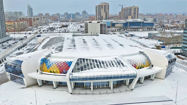 Кристалл Арена в Красноярске