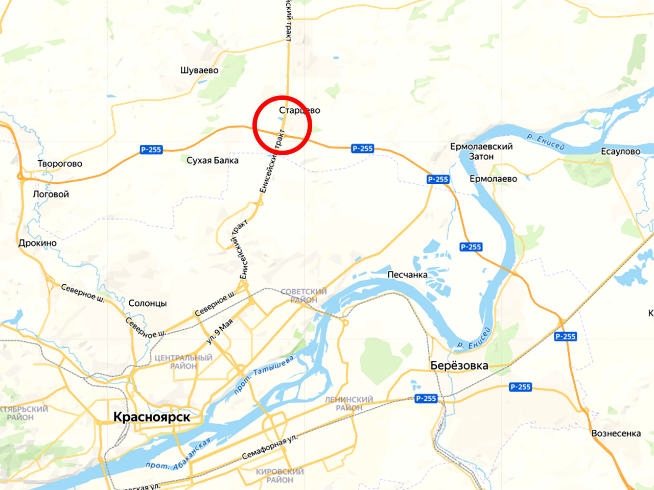 Место расположения логокомплекса