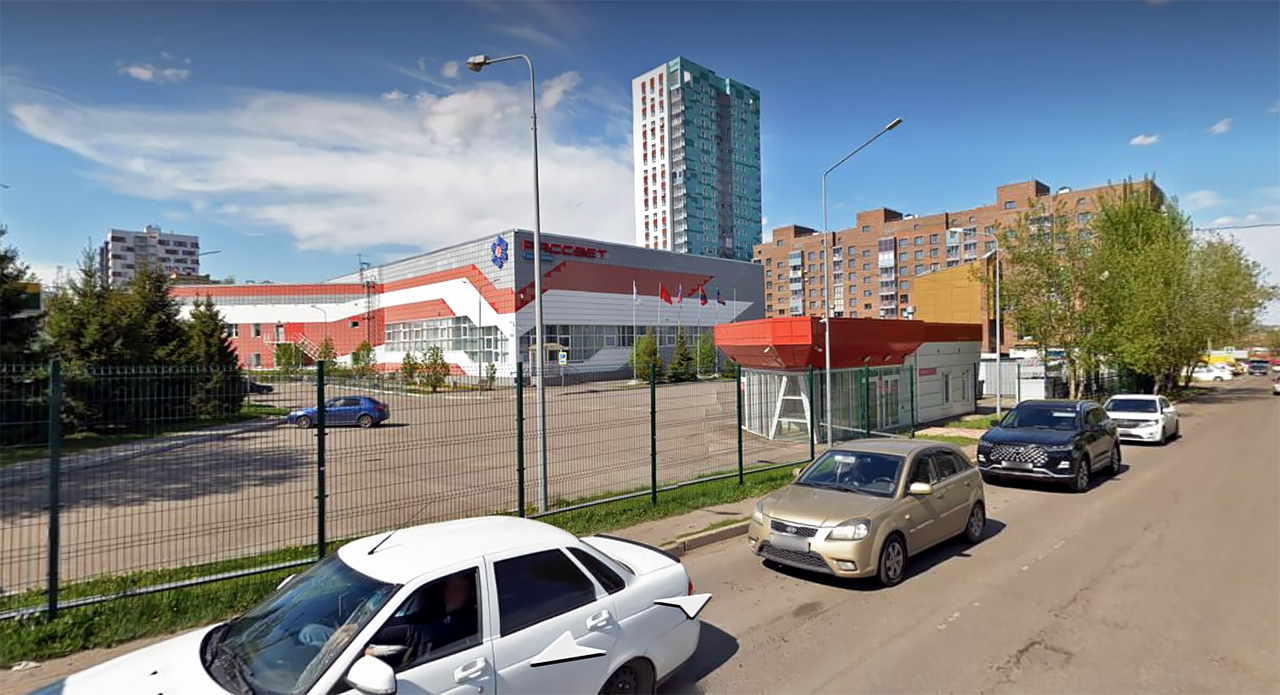 стройплощадка метро около Рассвета