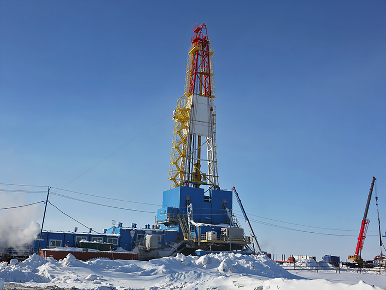 Добыча на месторождении Норильскгазпром