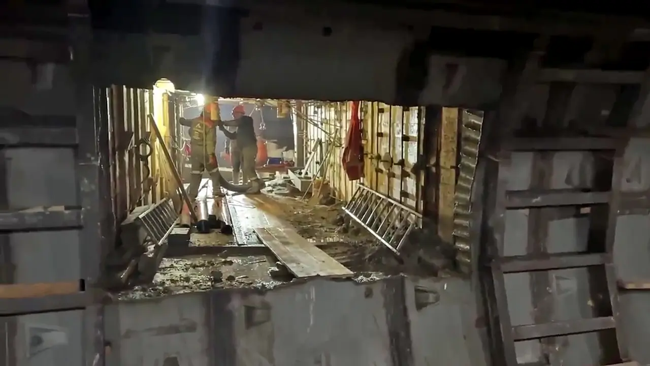 Перемычка в Красноярском метро