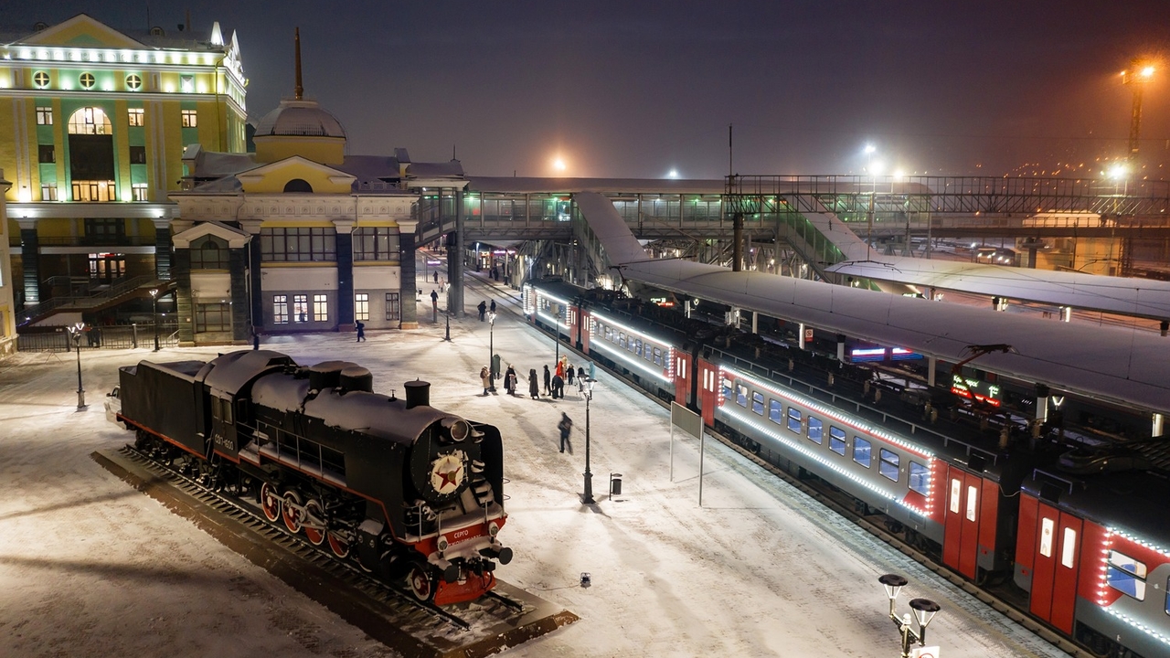 Вокзал станции Красноярск