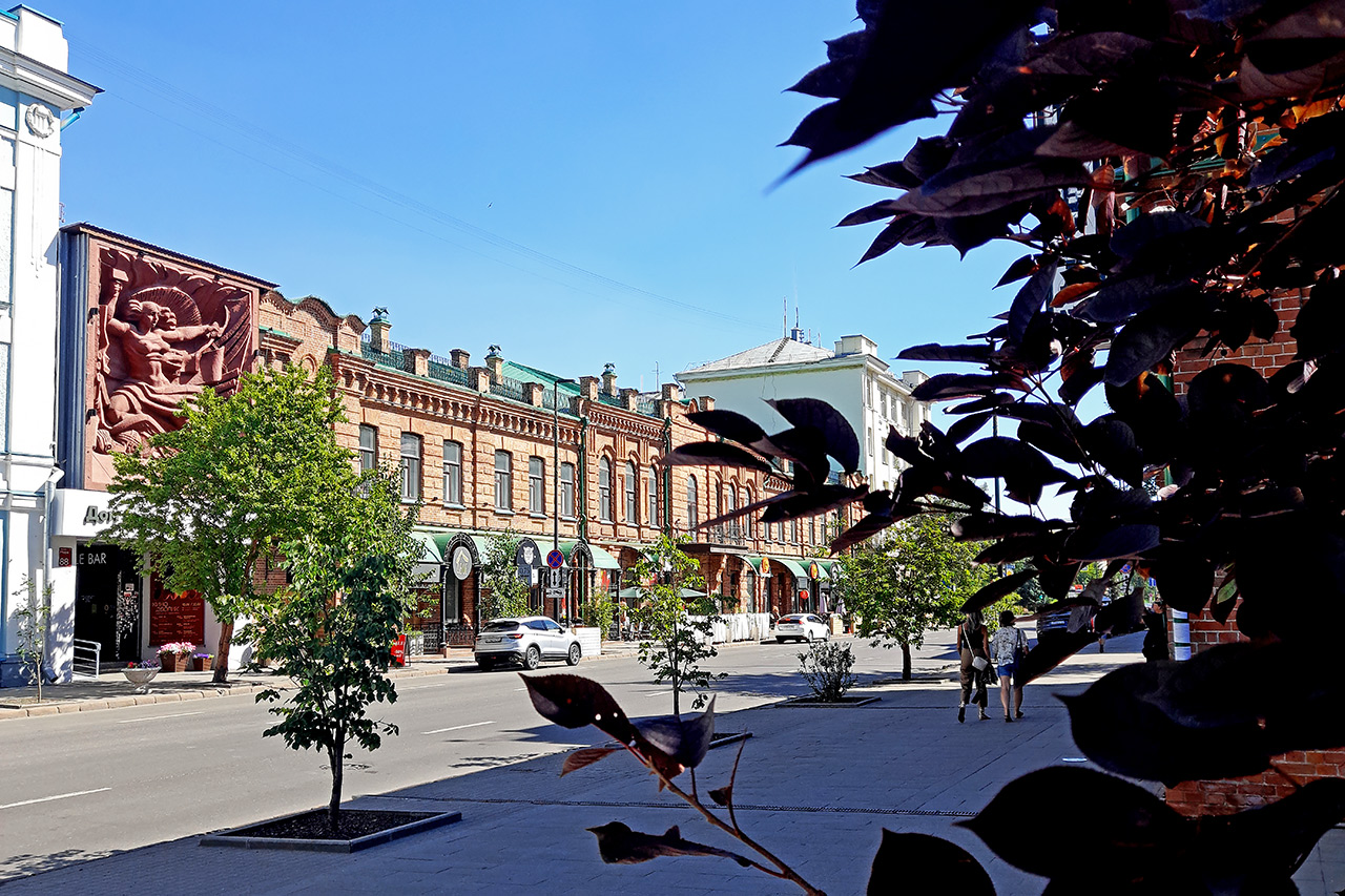 Проспект Мира в Красноярске