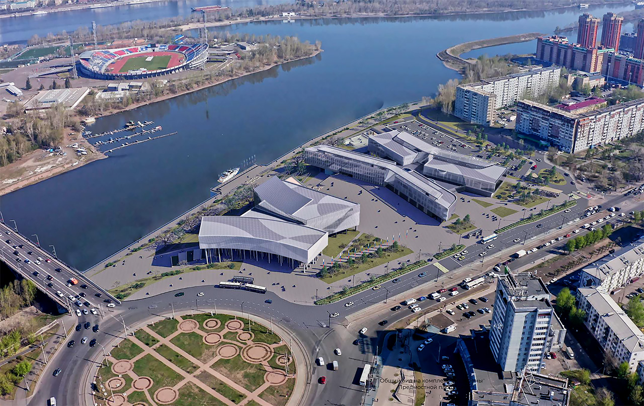 Дворец молодежи на Предмостной: эскиз