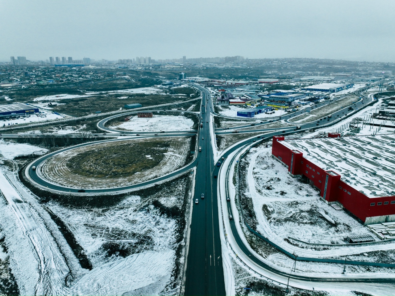 Путепровод в районе пр. Котельникова