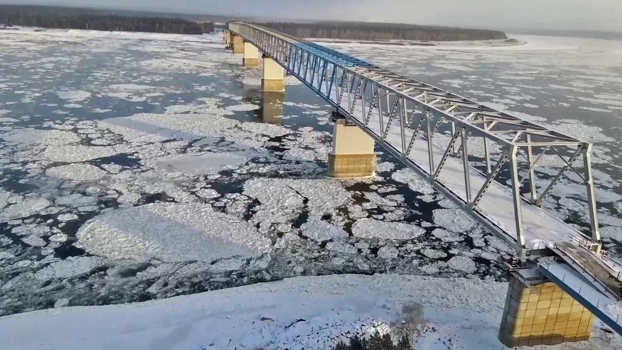 В следующем году откроется самый северный мост через Енисей под Лесосибирском