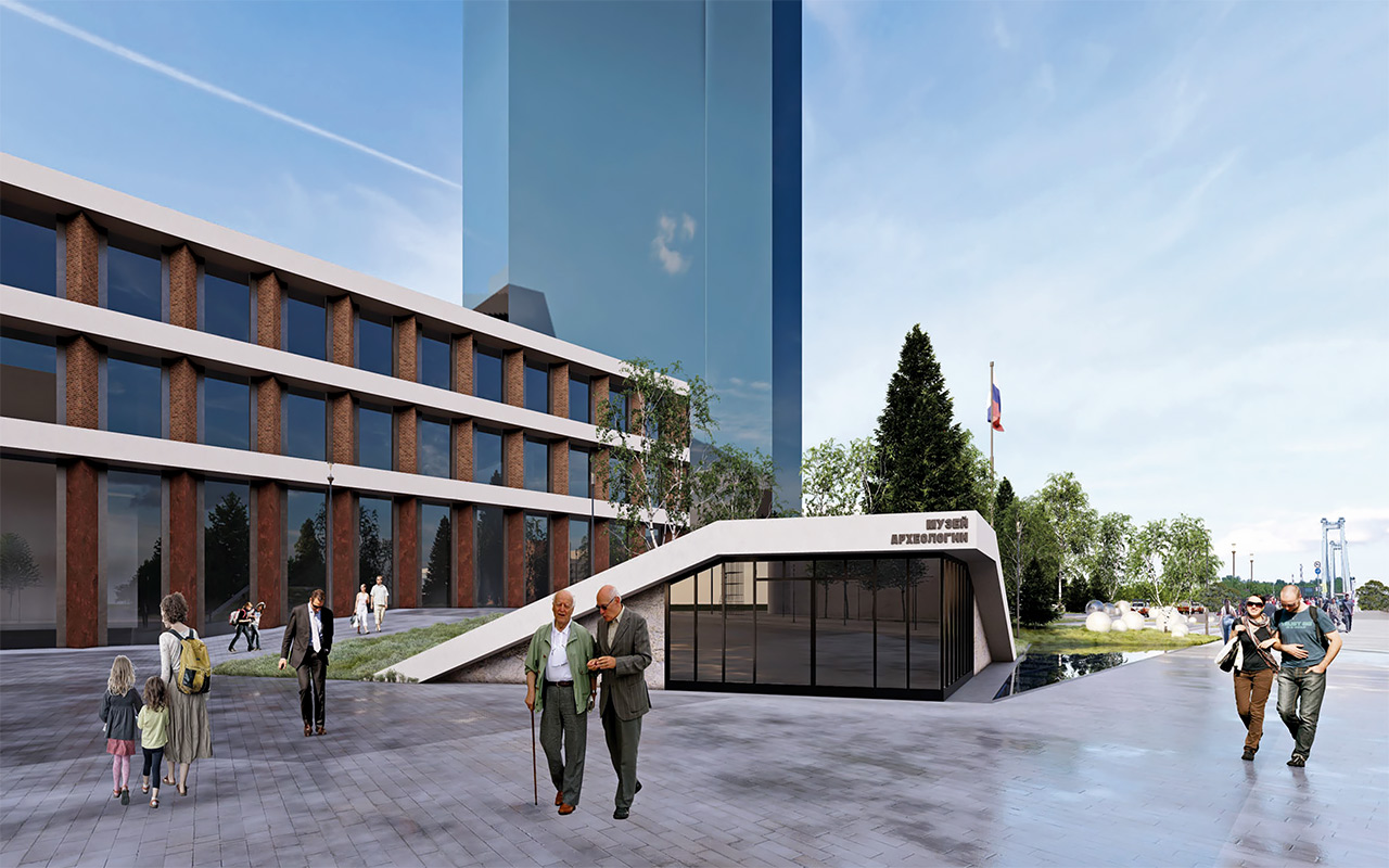 Музей археологии на площади у БКЗ