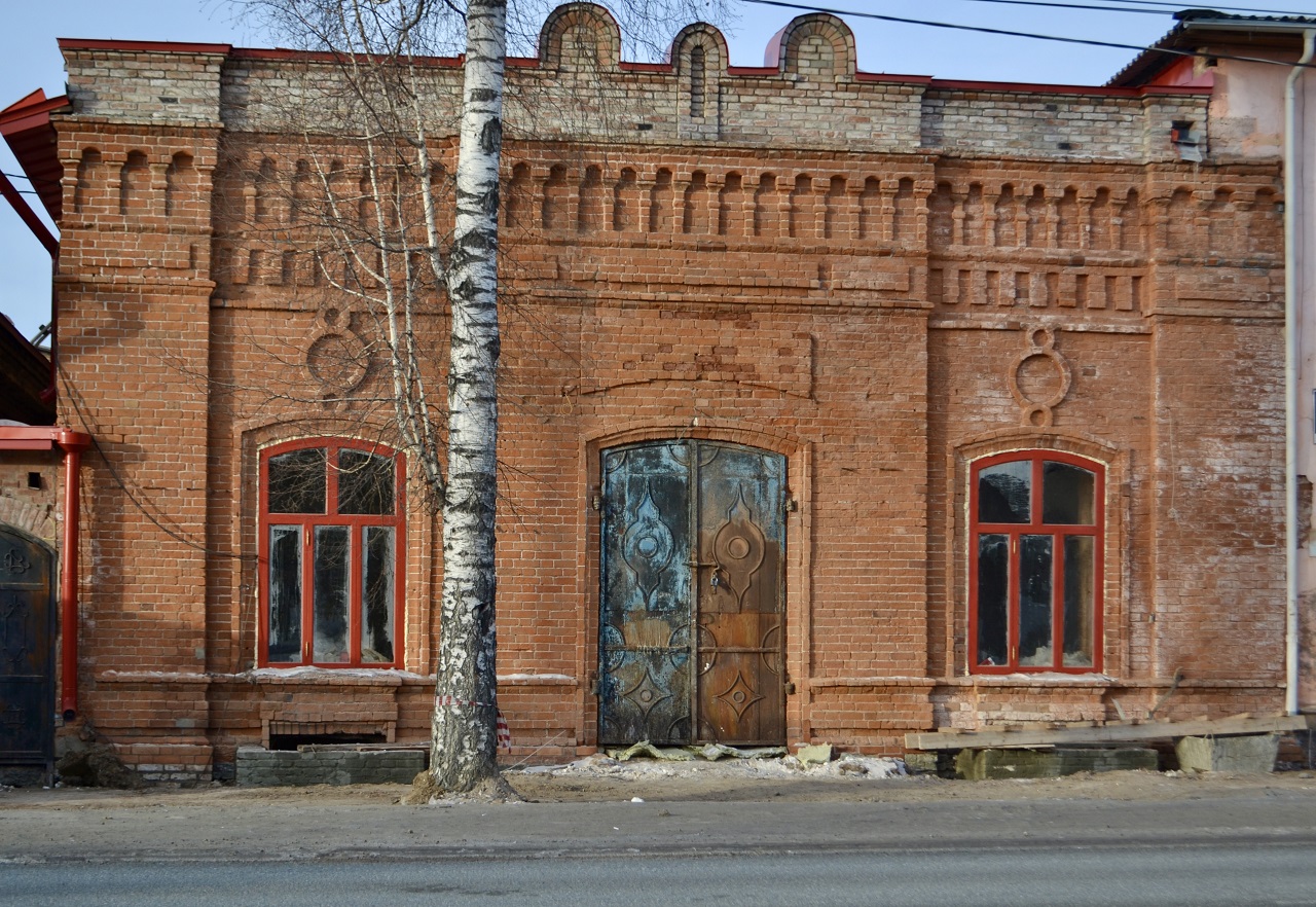 старинное здание, старый центр ачинска