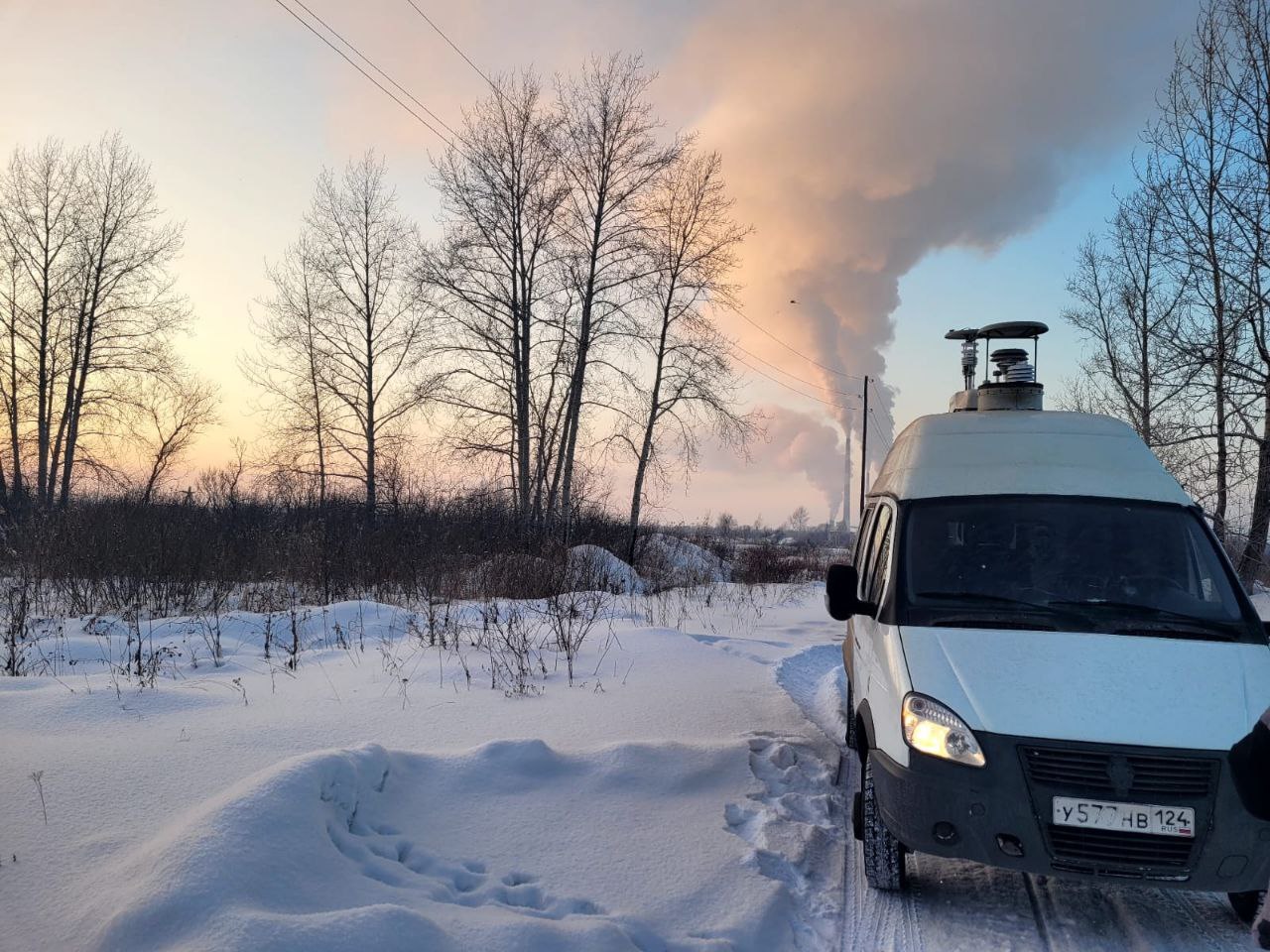 НМУ Красноярск зима