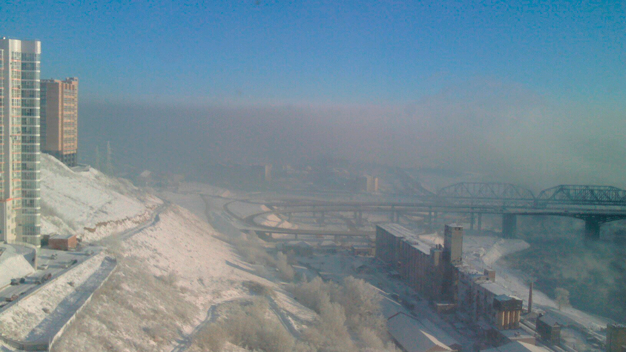 Загрязнение воздуха в Красноярске