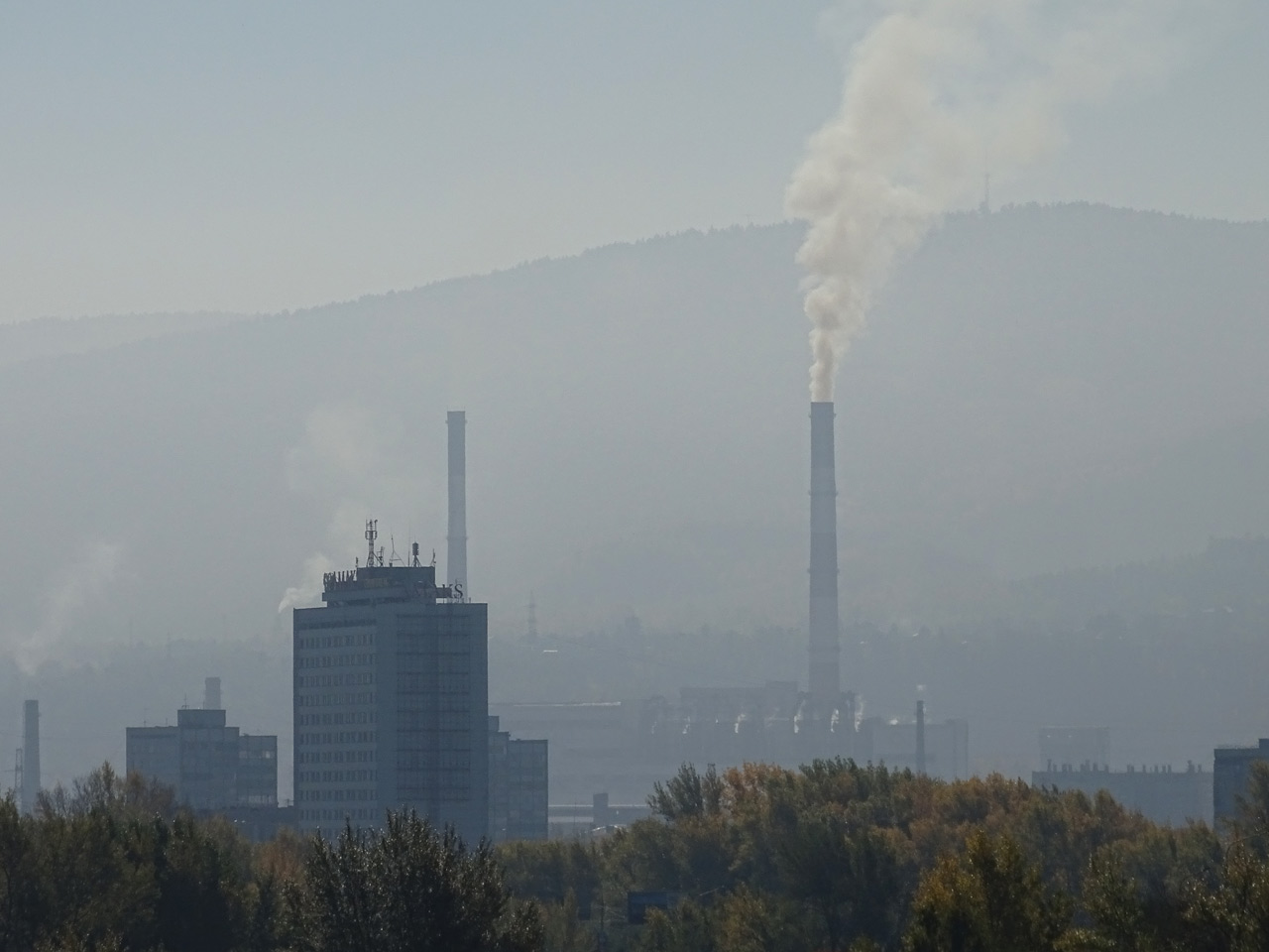 Воздух в Красноярске