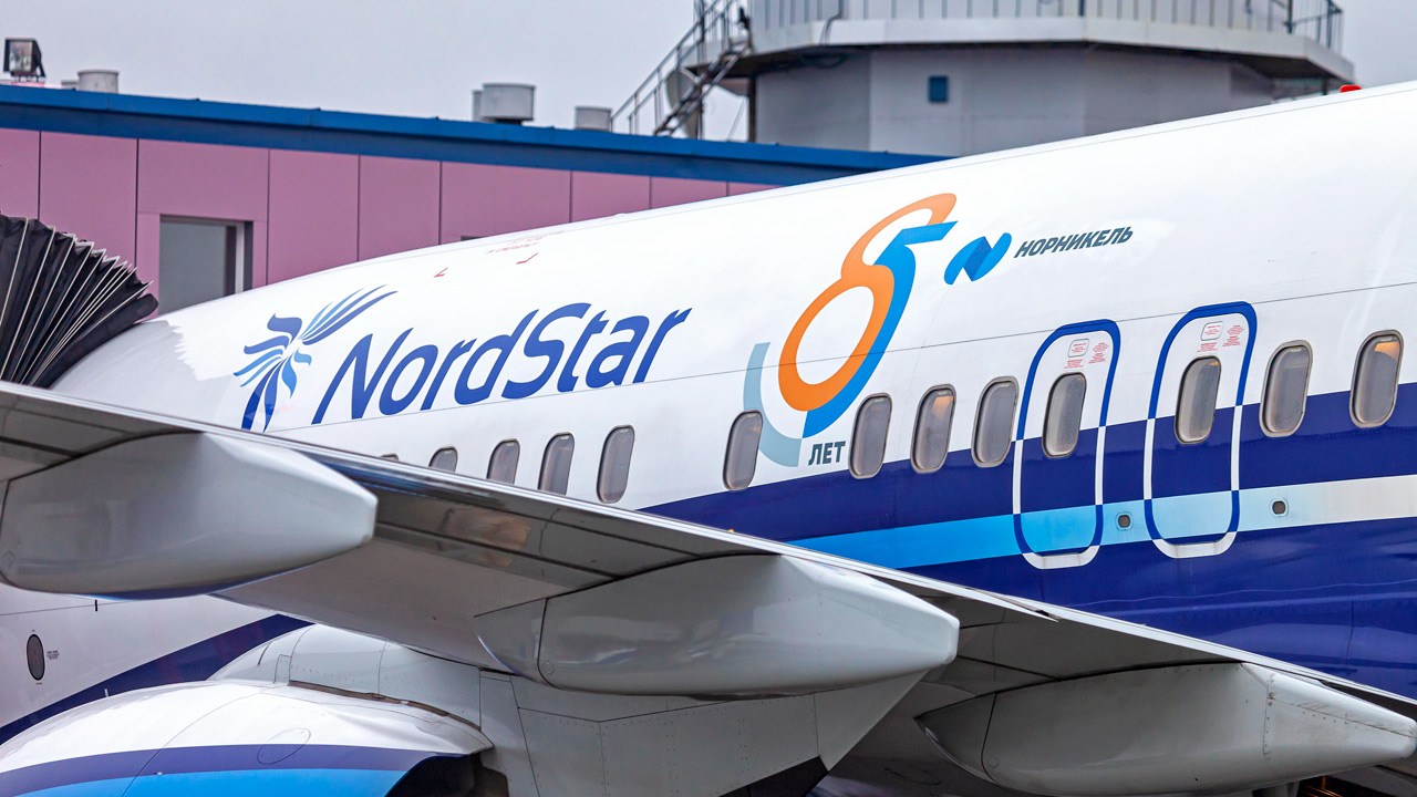 Самолет Нордстар в Норильске