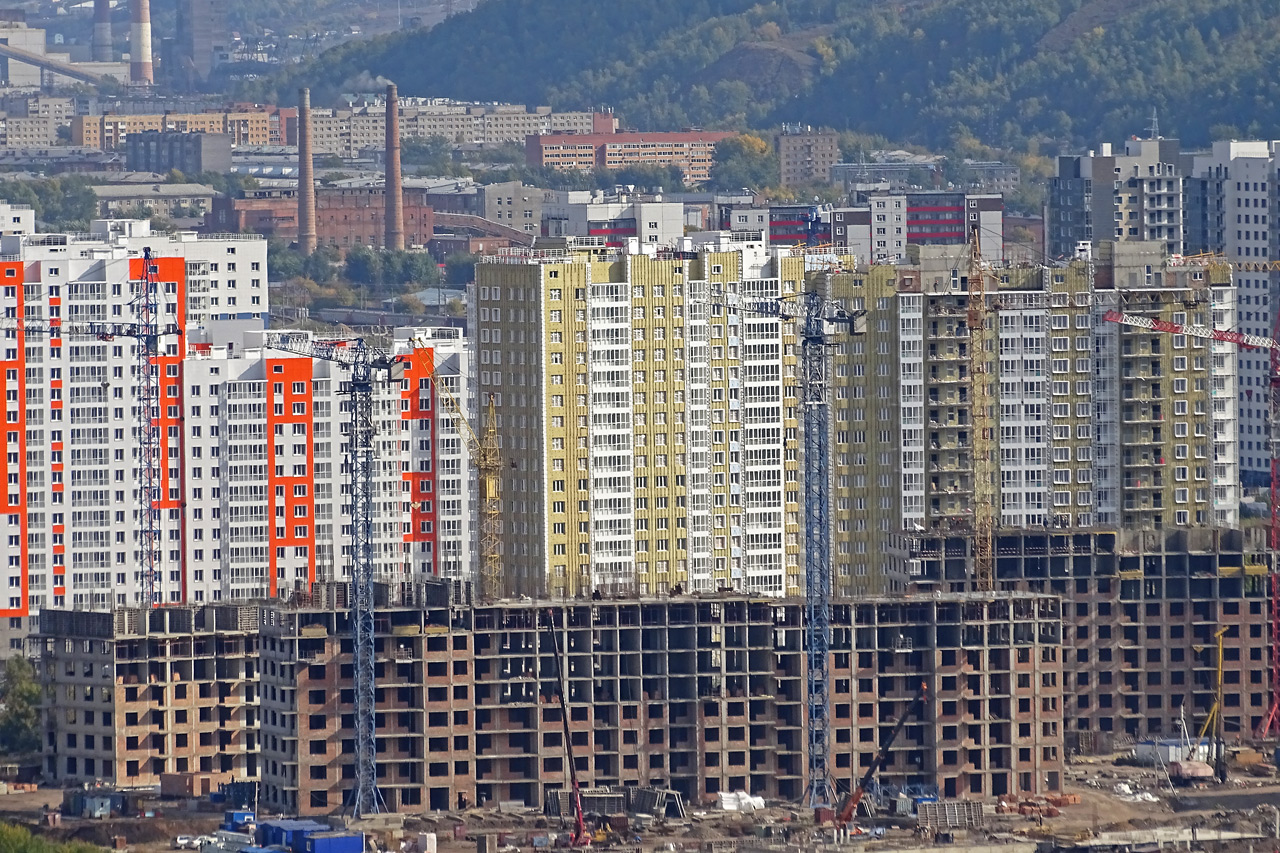 Падение долевого строительства в Красноярском крае приостановилось