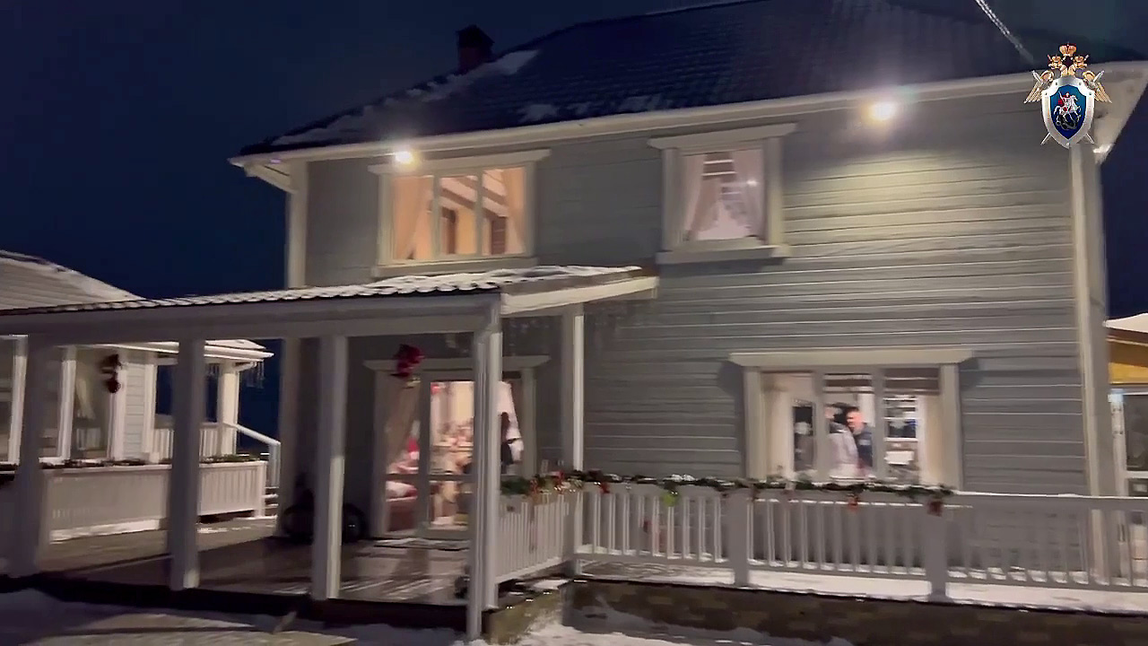 Дом Заскалько, где он был задержан