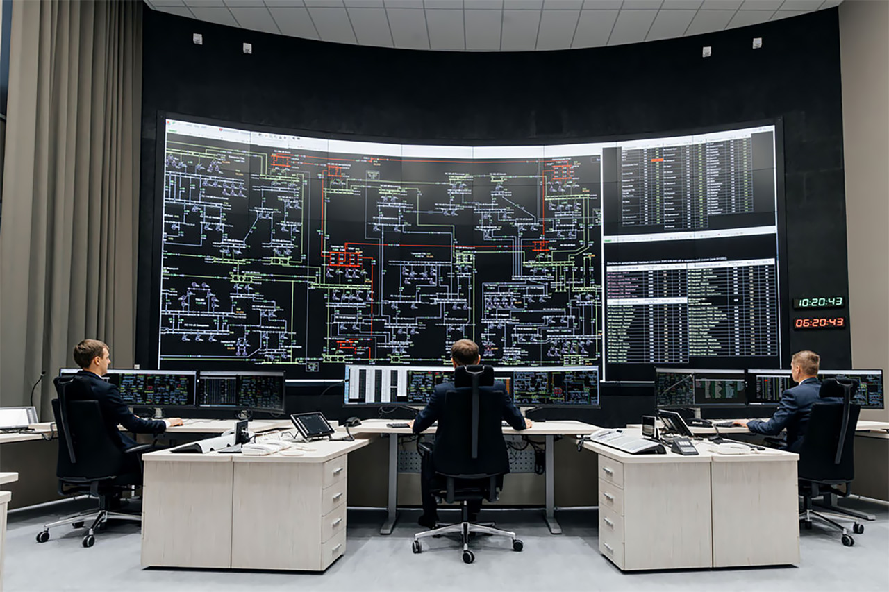 Диспетчерская системного оператора 