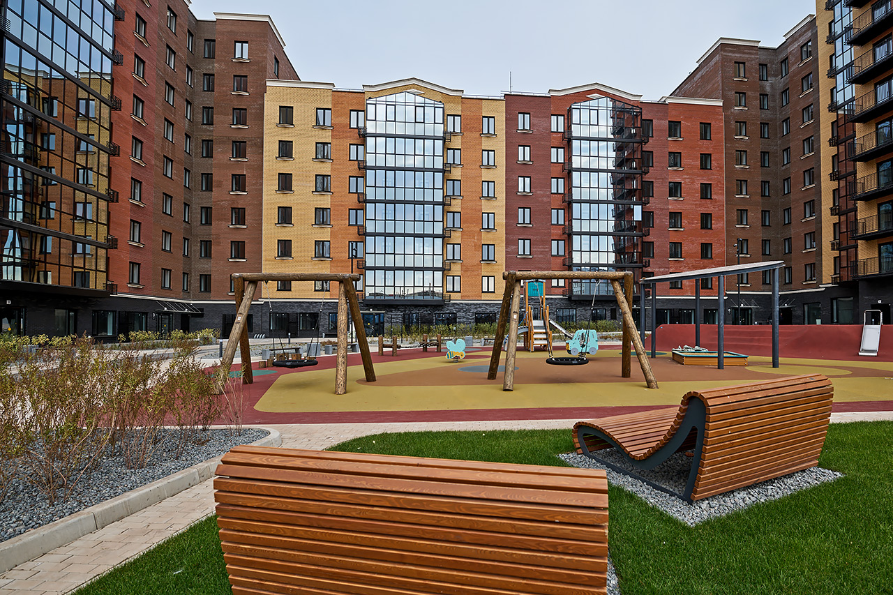 Первый дом нового сити-квартала ОКТА в Красноярске