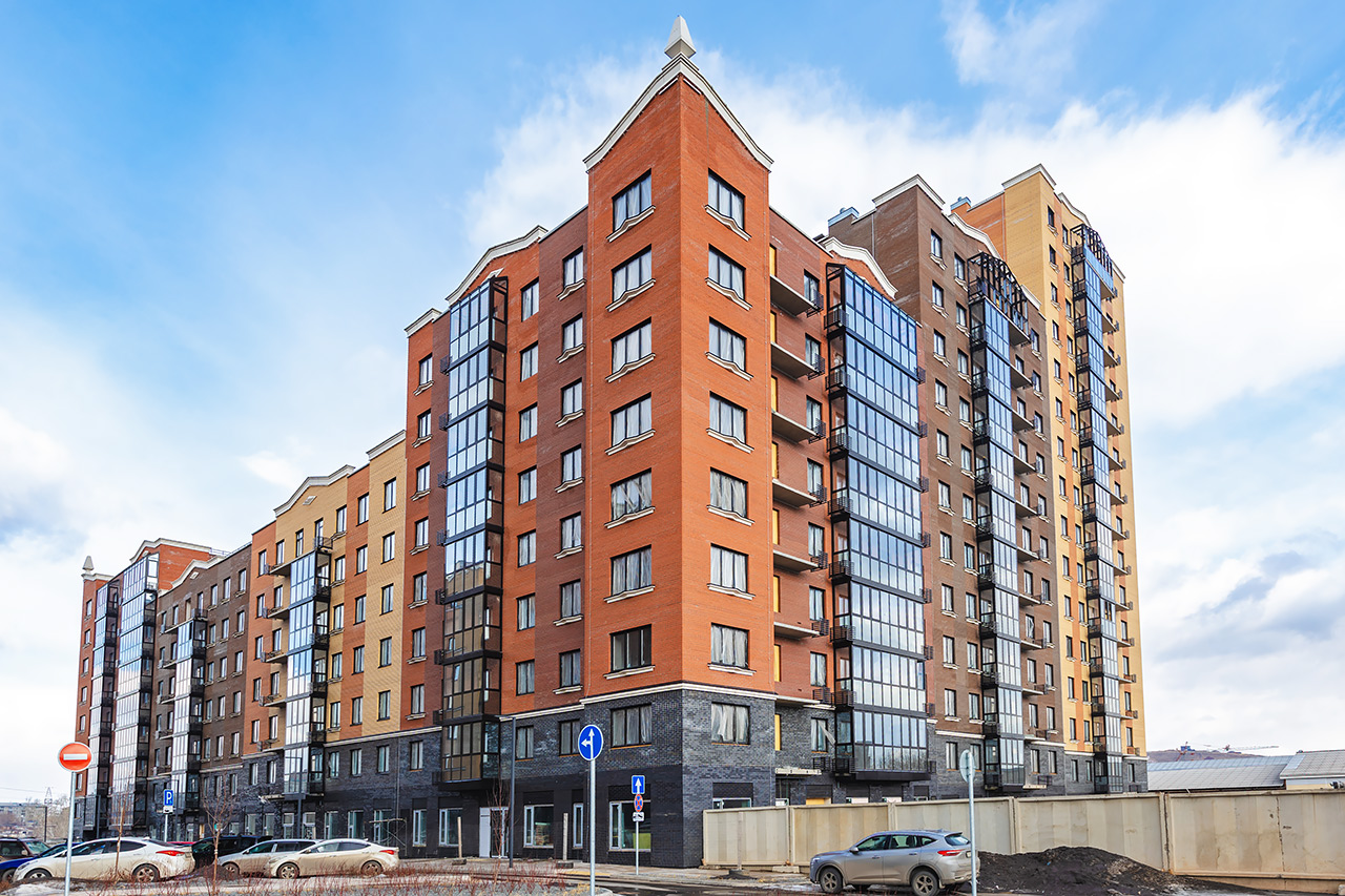 Стройка второго дома ЖК ОКТА в Красноярске