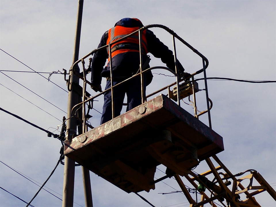 Восстанавливают электроснабжение Красноярск