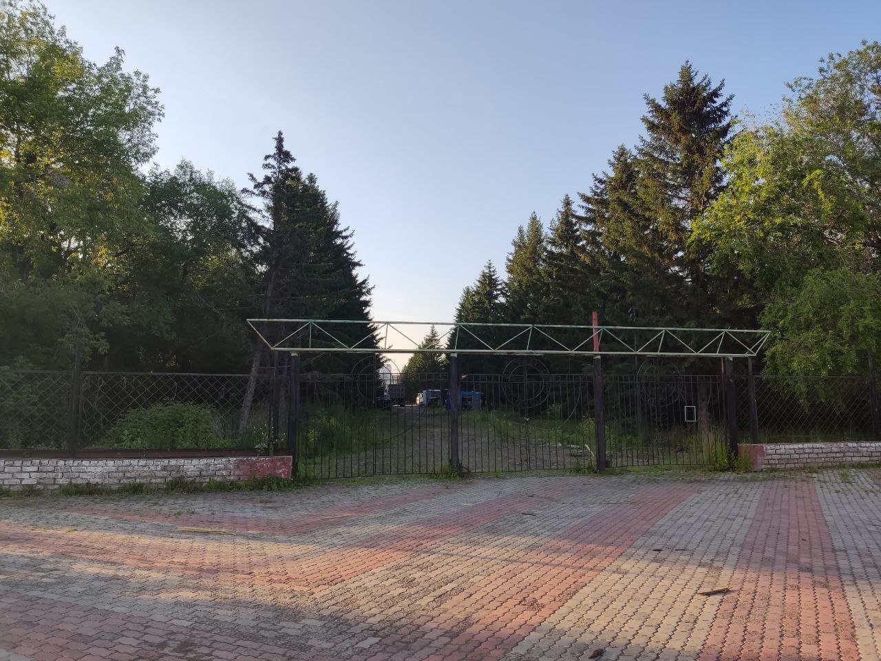 вход в парке Горького