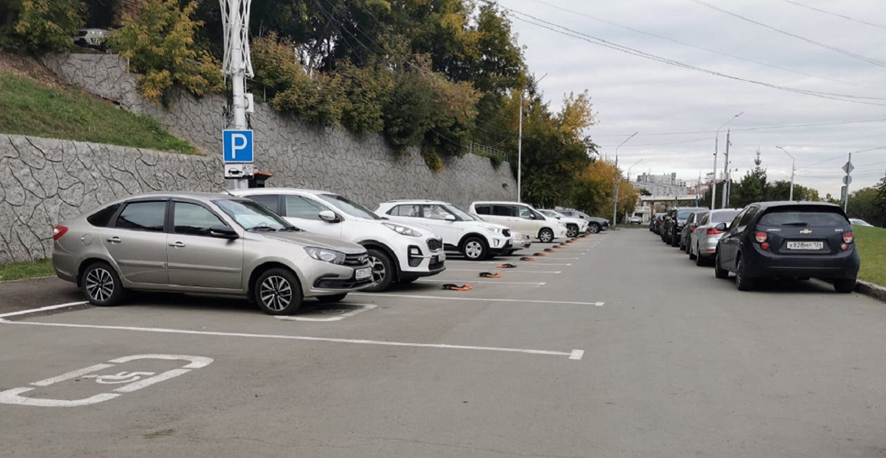 В центре Красноярска готовят к открытию еще новые платные парковки