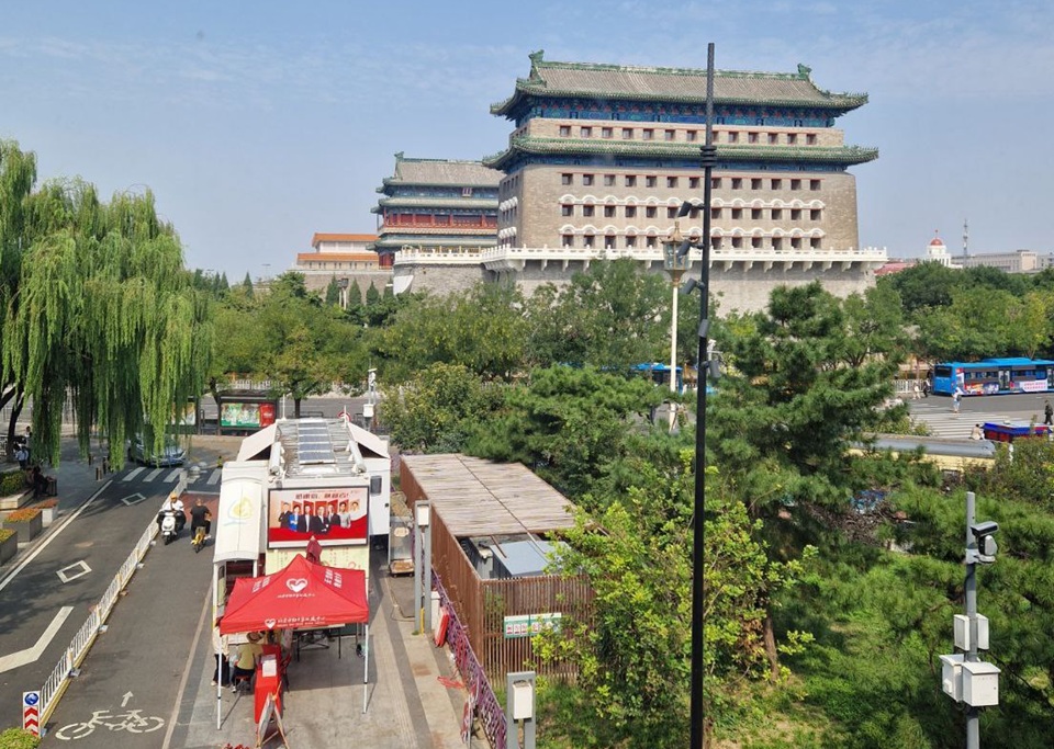 улица в Китае, Пекин