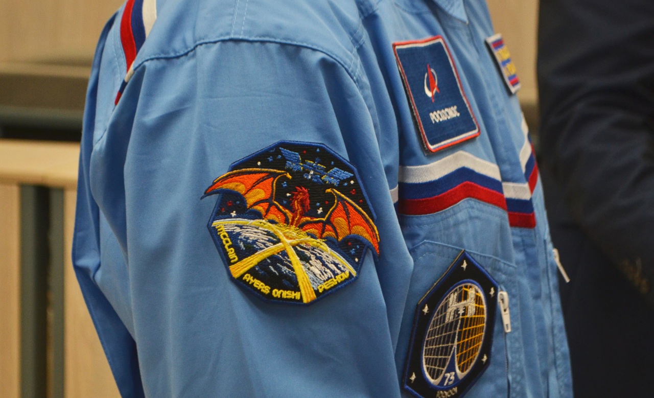 нашивка космонавта Пескова