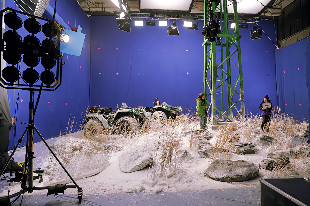 Съемки ролика для Мегафона